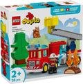 LEGO® Duplo Πυροσβεστικό Όχημα με Σωλήνα και Πυροσβέστη (10473)