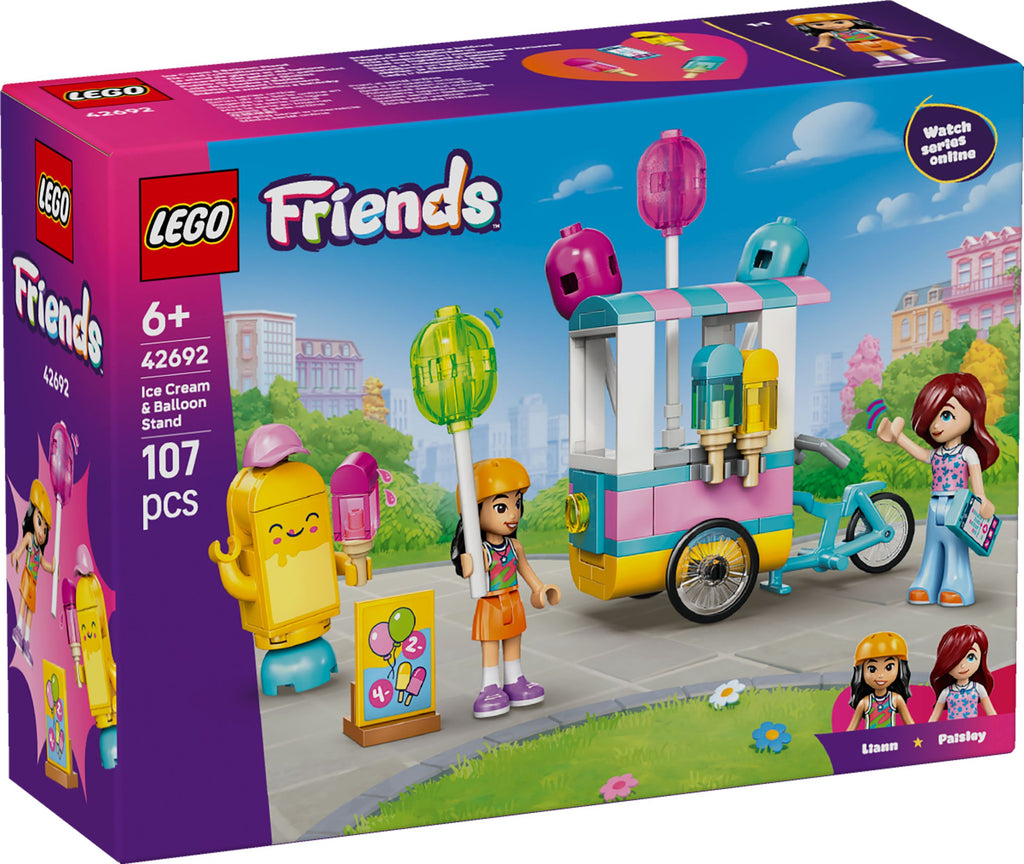 LEGO® Friends Ice Cream & Balloon Stand (42692)