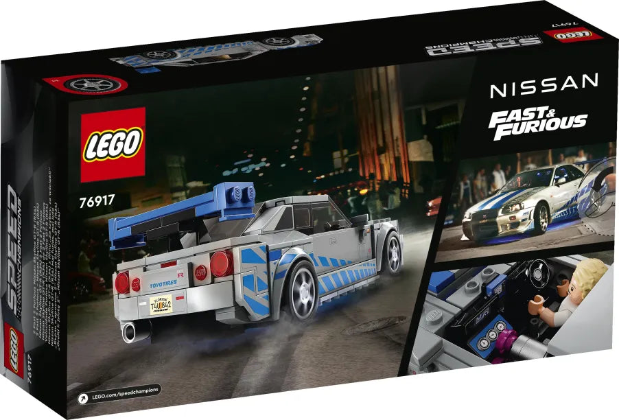 LEGO® Speed Champions 2 Fast 2 Furious Nissan Skyline GT-R (76917)