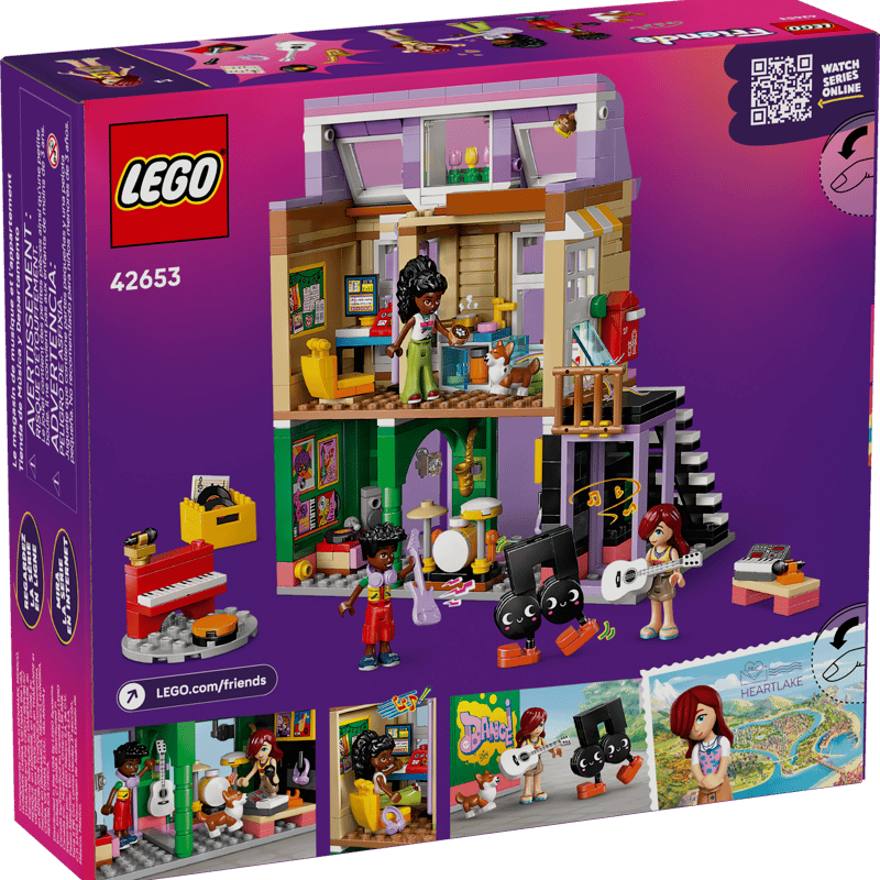 LEGO® Friends Music Store & Apartment (42653)
