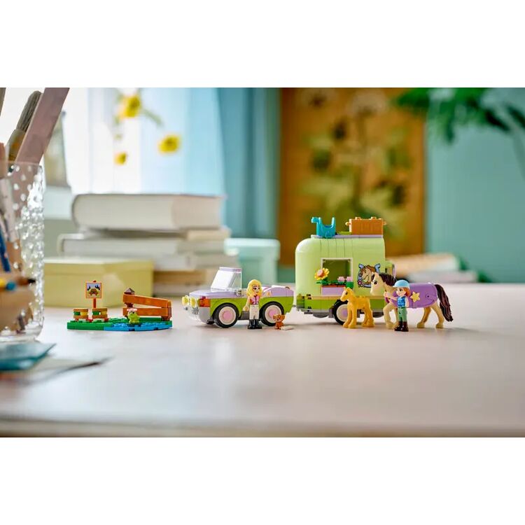 LEGO® Friends Horse & Baby Foal Trailer (42695)