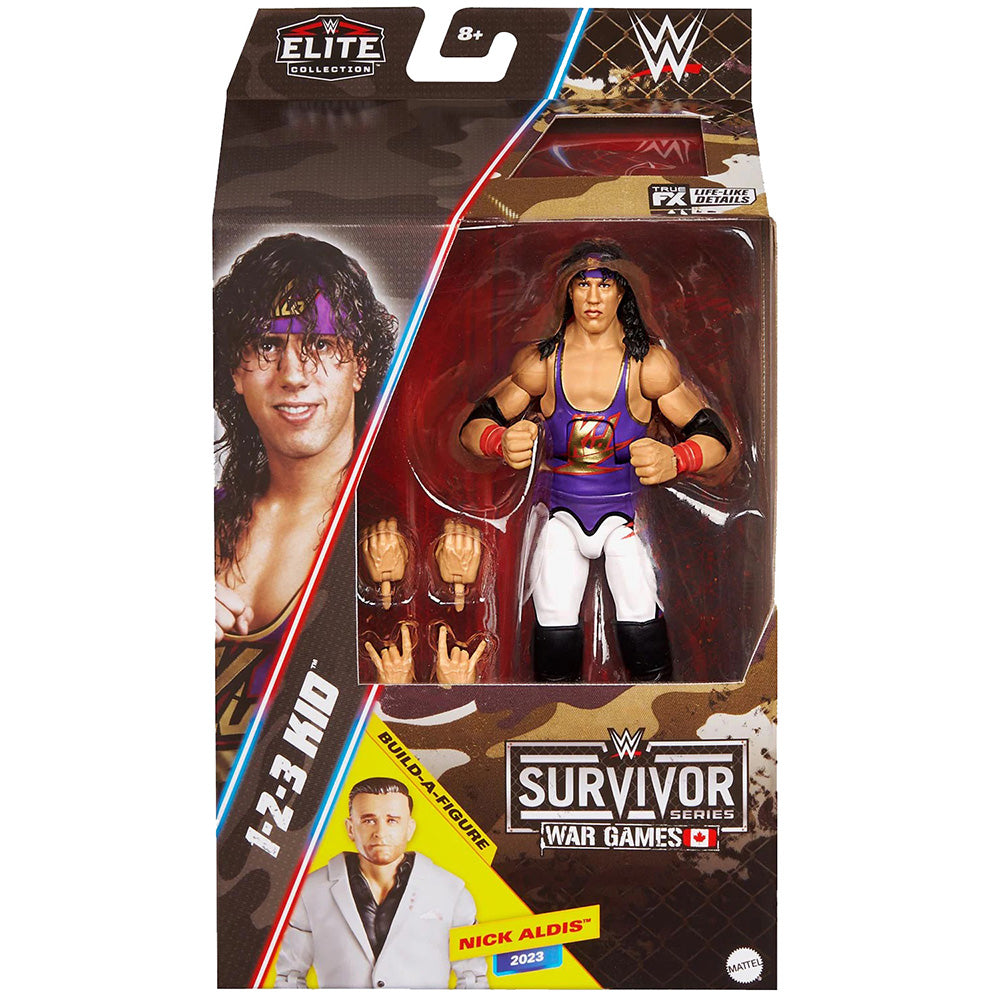 WWE® Elite Collection: Survivor Series® War Games - 1-2-3 Kid Action Figure (JCJ61)