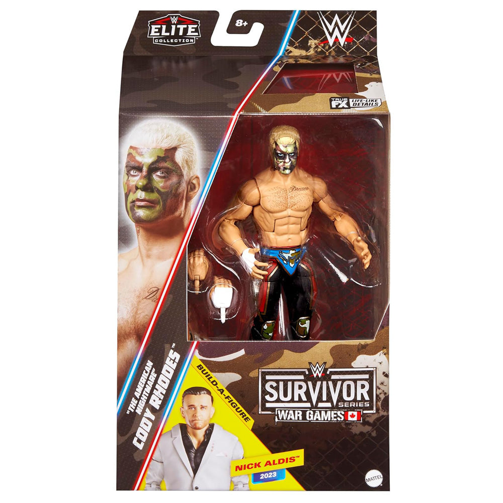 WWE® Elite Collection: Survivor Series® War Games - 'The American Nightmare' Cody Rhodes Action Figure (JCJ59)