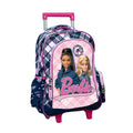 Gim Barbie Varsity Σχολική Τσάντα Τρόλεϊ Δημοτικού Ροζ 349-87074
