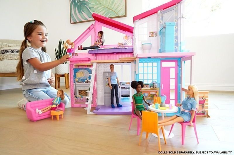 Barbie® Malibu Σπίτι Σετ Παιχνιδιού (FXG57)