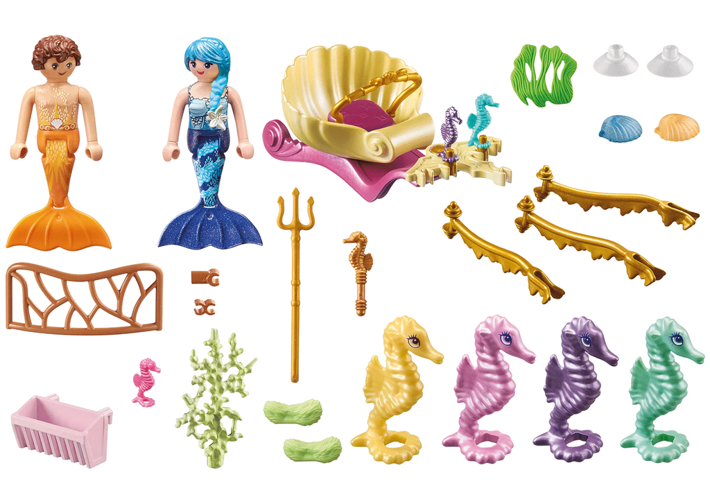 Playmobil Γοργονο-άμαξα με ιππόκαμπους 71500