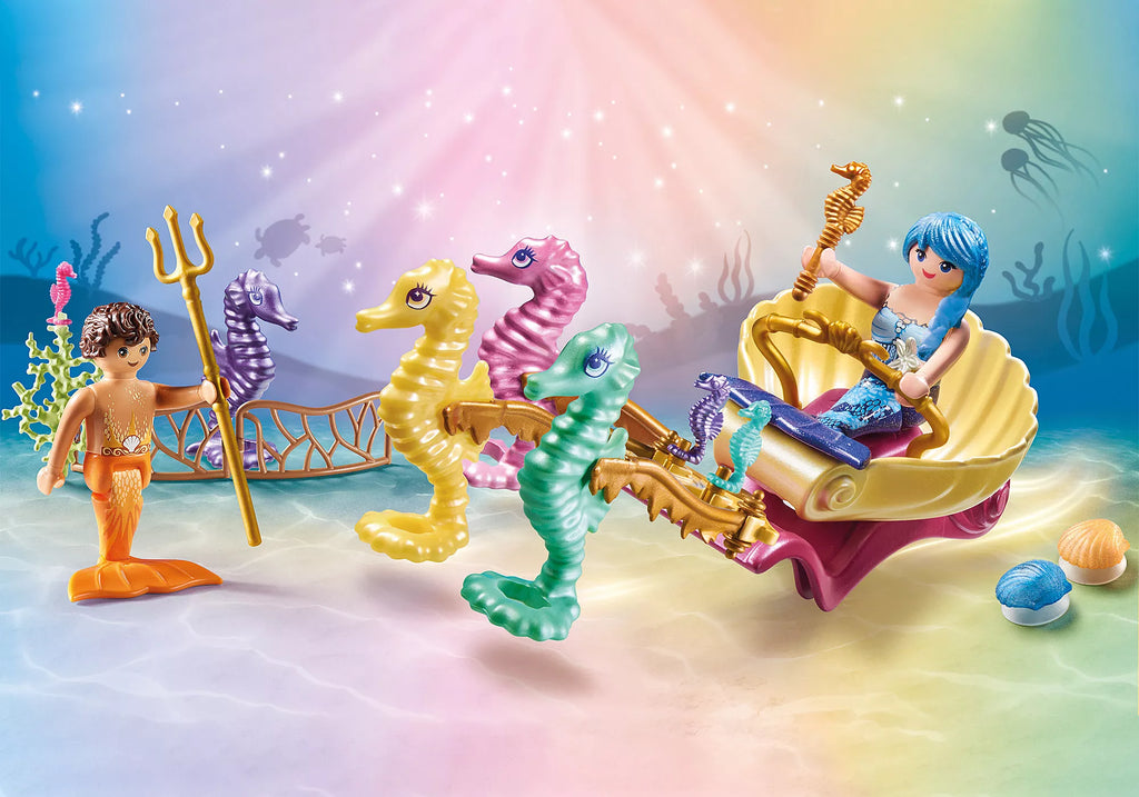 Playmobil Γοργονο-άμαξα με ιππόκαμπους 71500