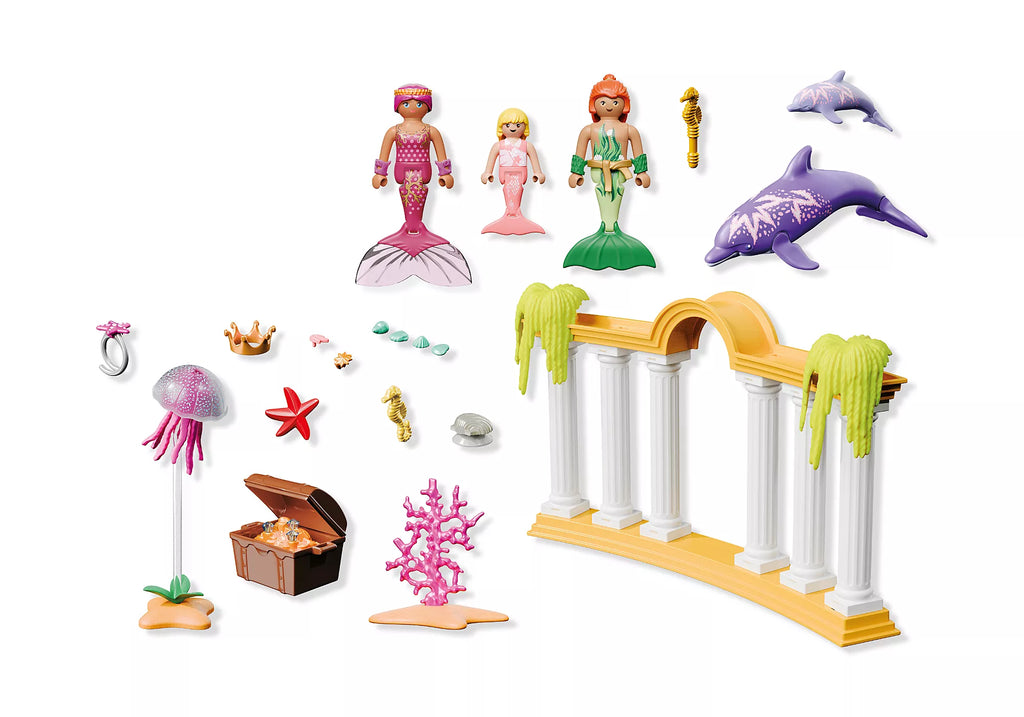 Playmobil Βασιλική οικογένεια γοργόνων και δελφίνια 71861