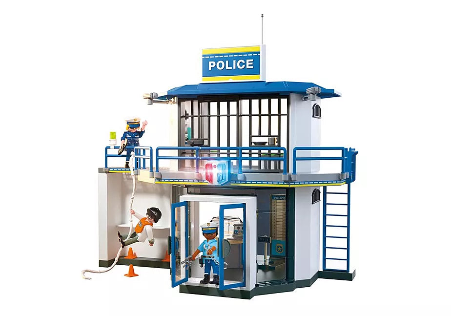 Playmobil Αστυνομικό Τμήμα Με Δωμάτιο Ερευνών (71874)