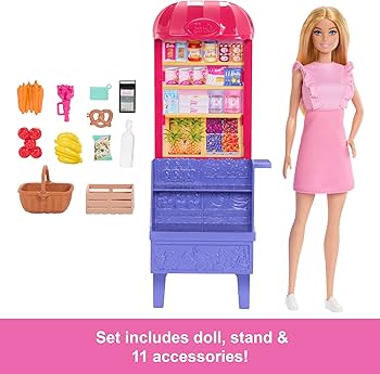 Barbie and Teresa Recipe for Friendship™ Malibu at the Market™ Κούκλα και Σετ Παιχνιδιού (JCT05)