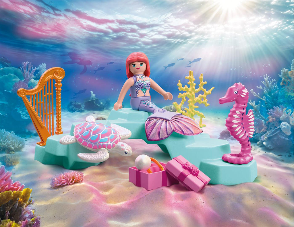 Playmobil Γοργόνα με άρπα και δώρο 72107