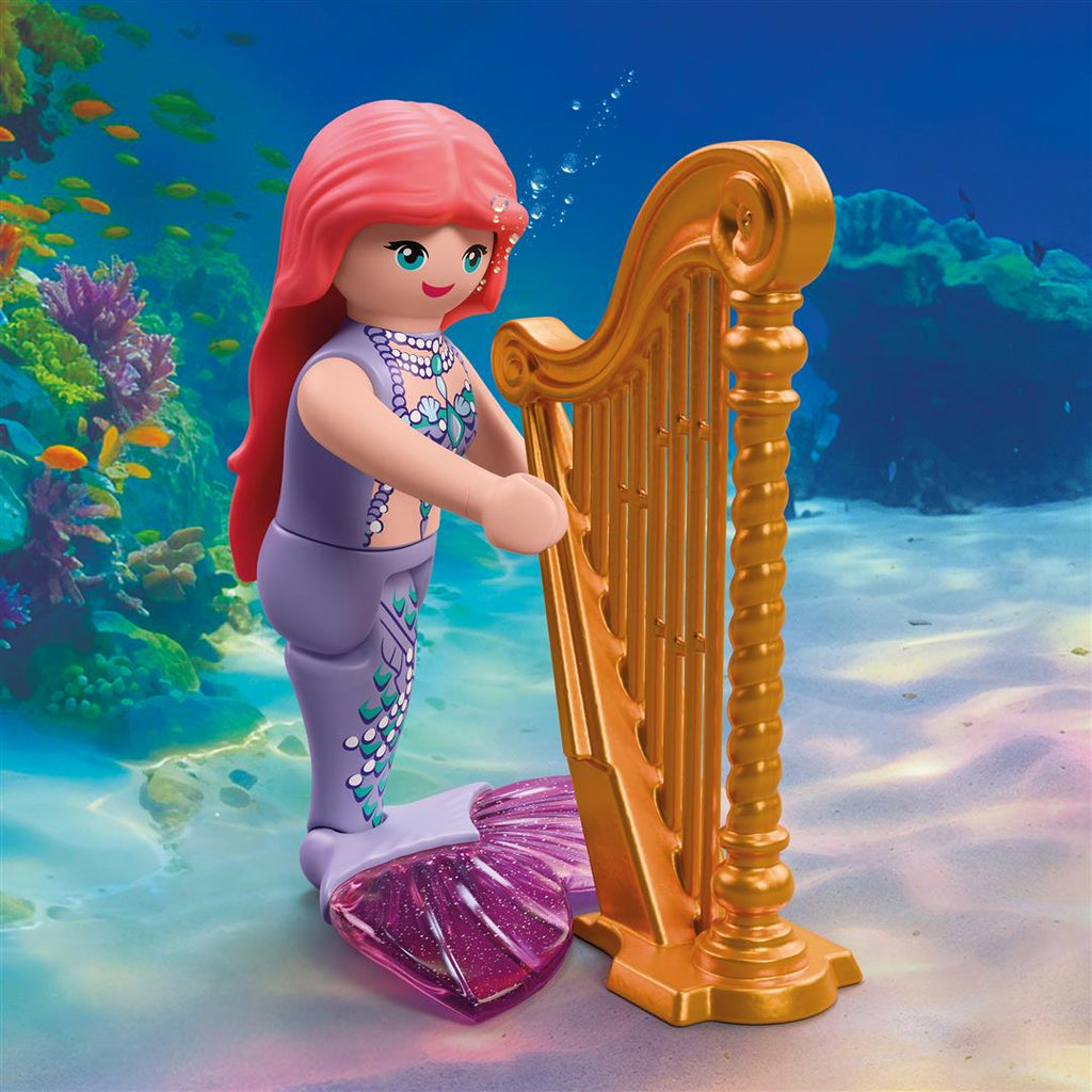 Playmobil Γοργόνα με άρπα και δώρο 72107