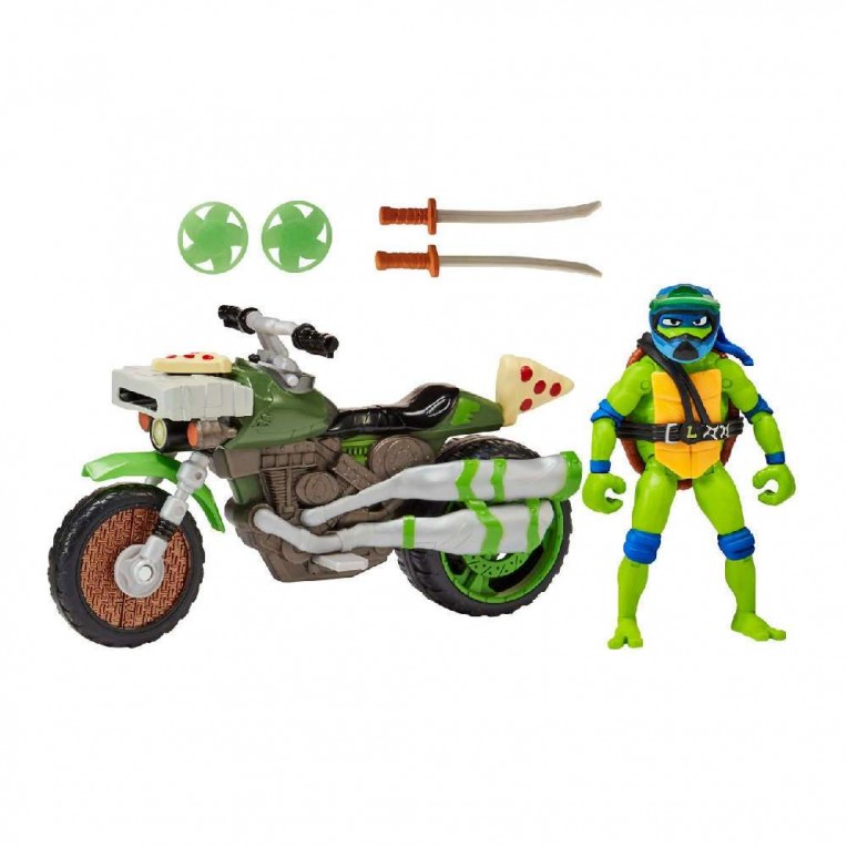 TMNT Movie Όχημα Με Φιγούρα Leonardo (TU803000)