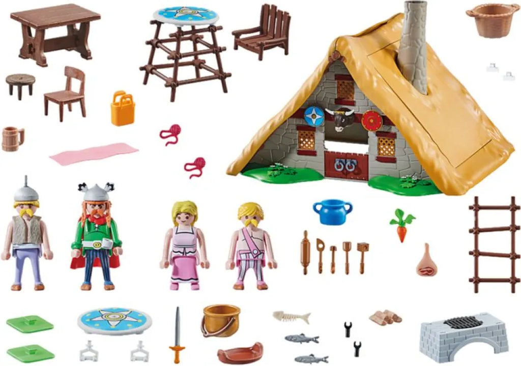 Playmobil Asterix: Η Καλύβα Του Αρχηγού Μαζεστίξ (70932)