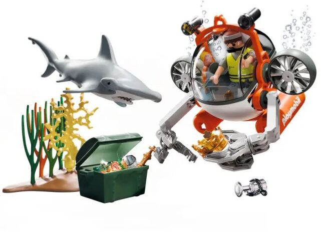Playmobil Υποβρύχιο κυνήγι θησαυρού 71860