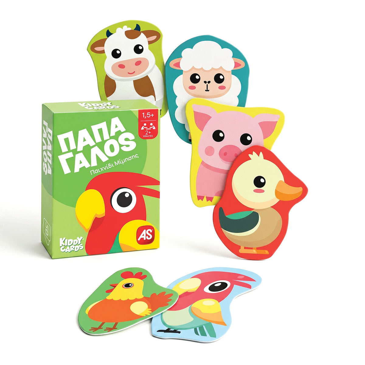 AS Games Παιχνίδια Με Κάρτες Kiddy Cards Assortment Για 18+ Μηνών 1040-26101