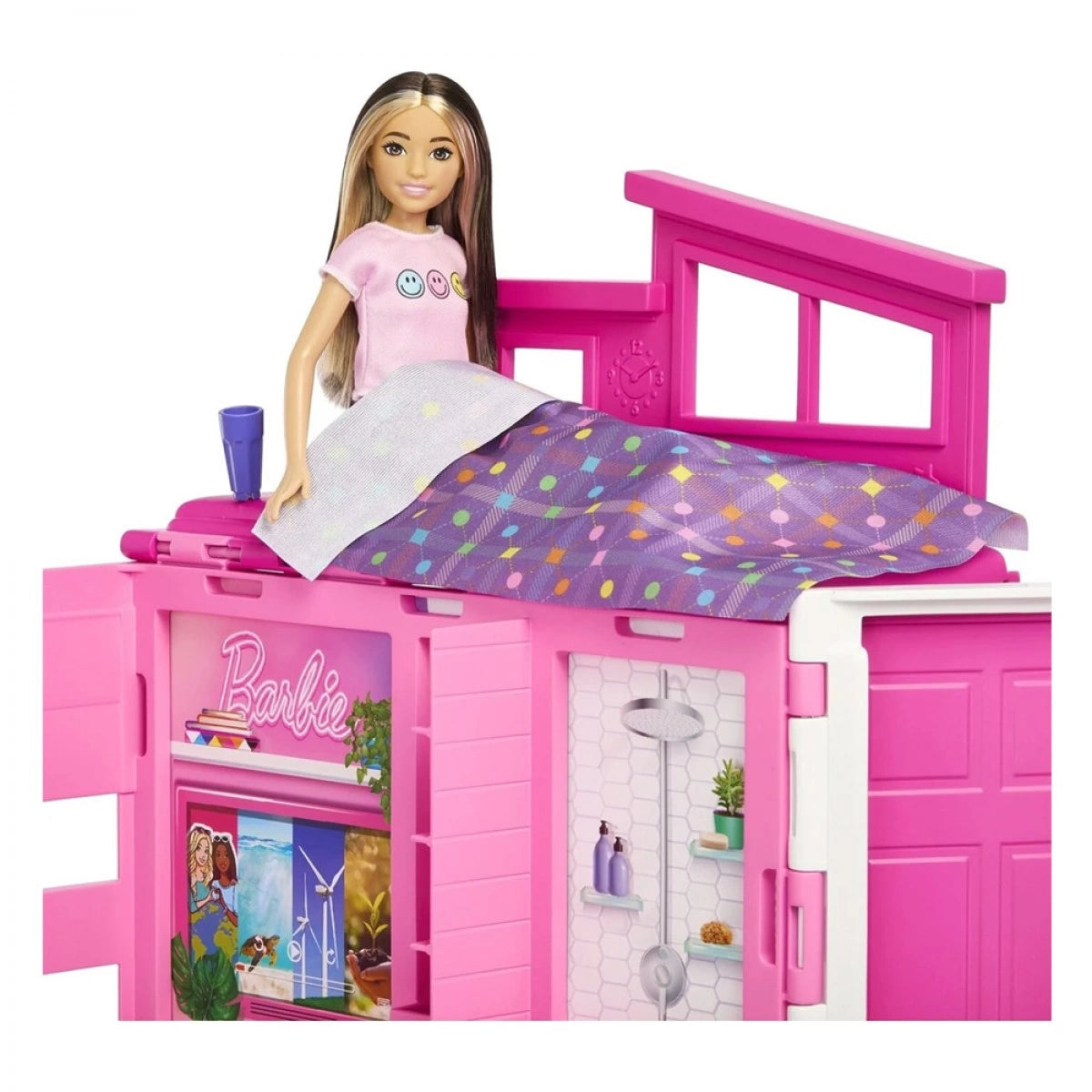 Barbie® Νέο Σπιτάκι - Βαλιτσάκι (HRJ76)
