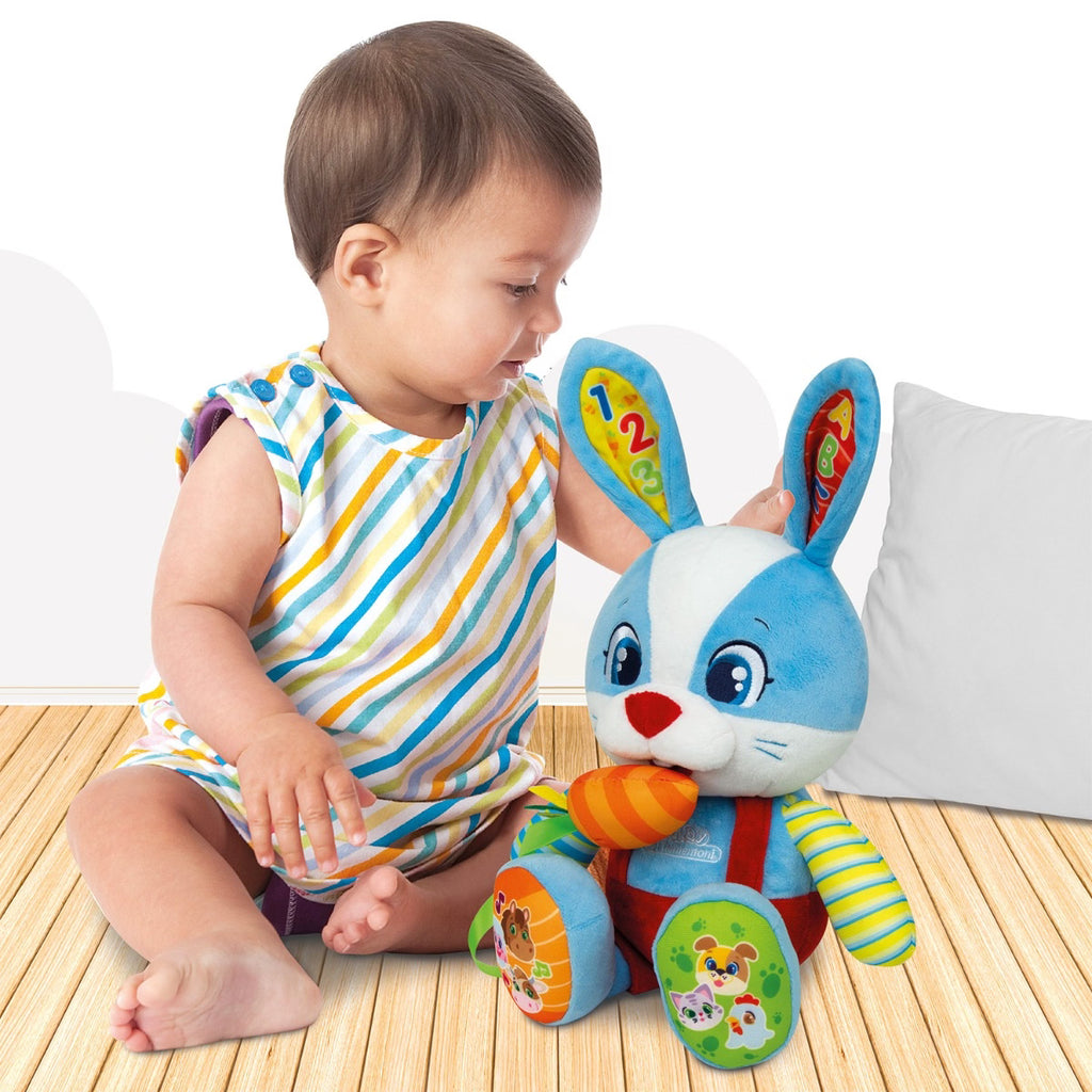Baby Clementoni Βρεφικό Εκπαιδευτικό Λέλος Το Λαγουδάκι Για 10+ Μηνών  1000-63565