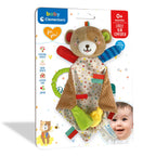 Baby Clementoni For You Βρεφικό Παιχνίδι Κουδουνίστρα Μαλακό Αρκουδάκι Για 0+ Μηνών 1000-17786