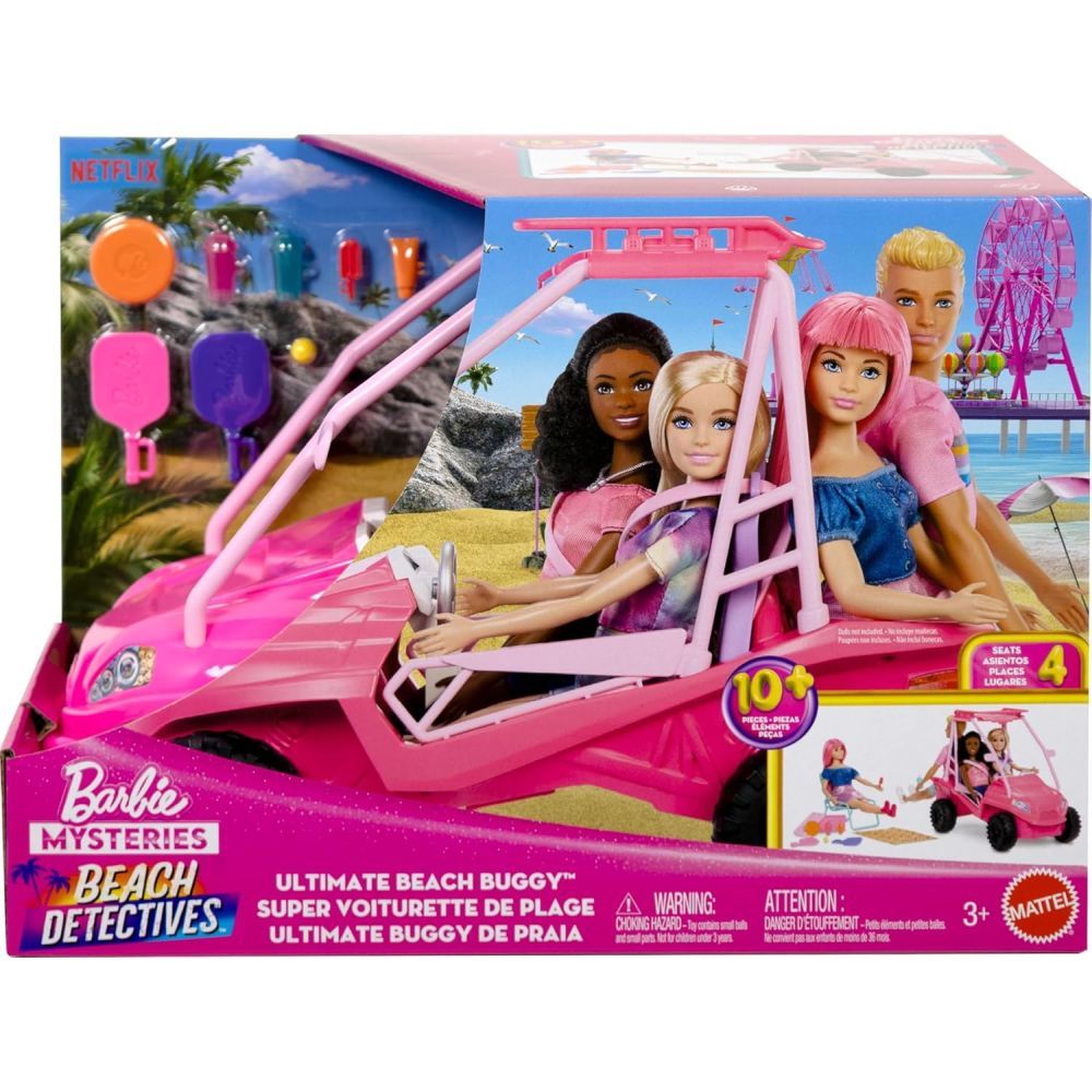 Barbie Mysteries™ Beach Detectives Όχημα Παραλίας (JFV68)
