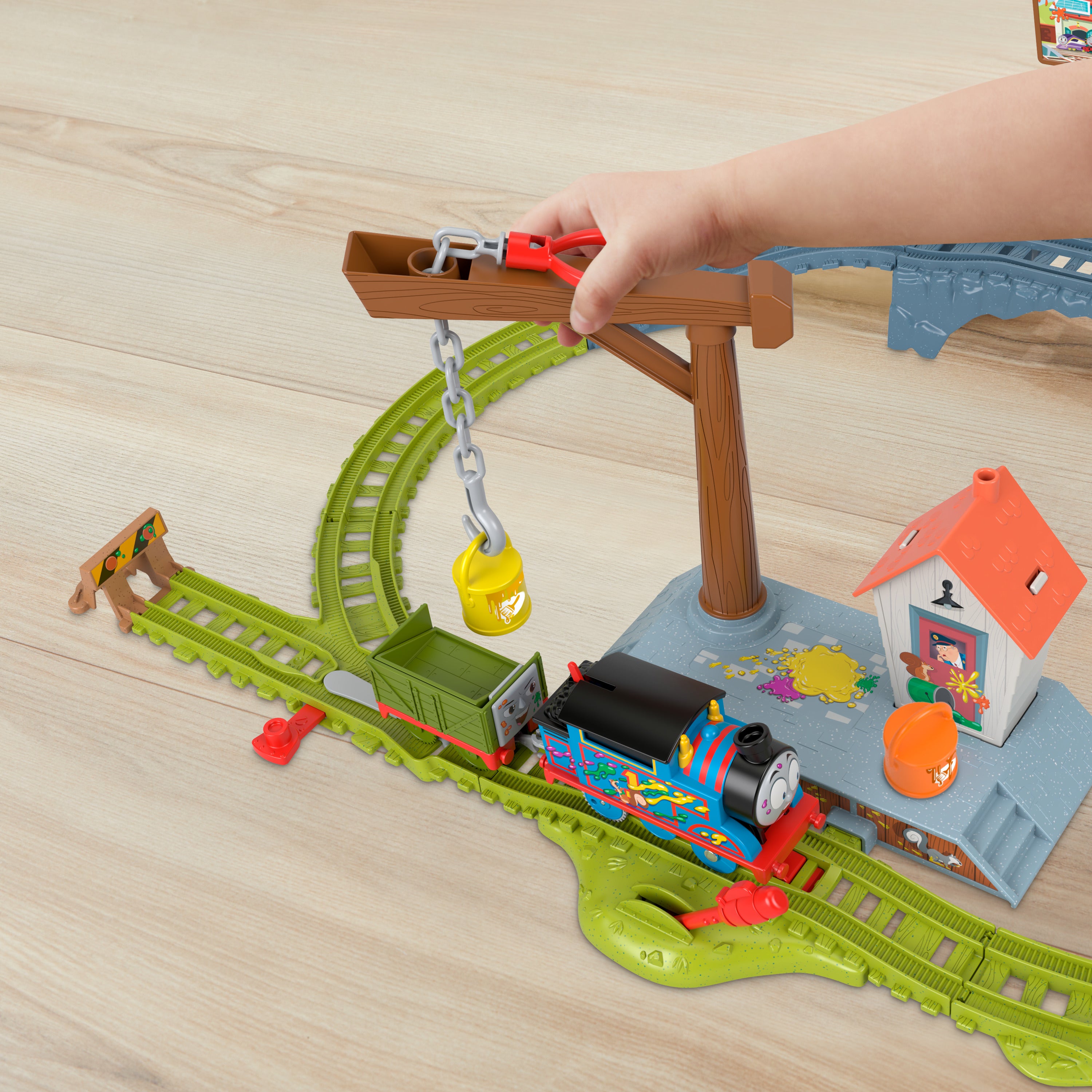 Fisher Price Thomas Πίστα Χρωμάτων (HTN34)