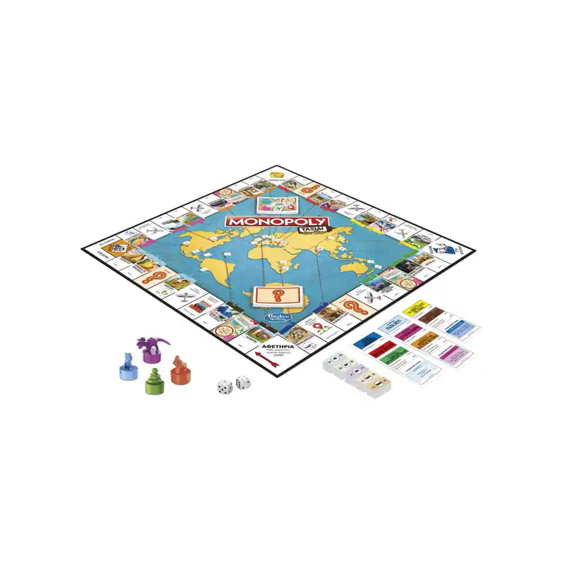 Hasbro Επιτραπέζιο Monopoly World Tour (F4007)