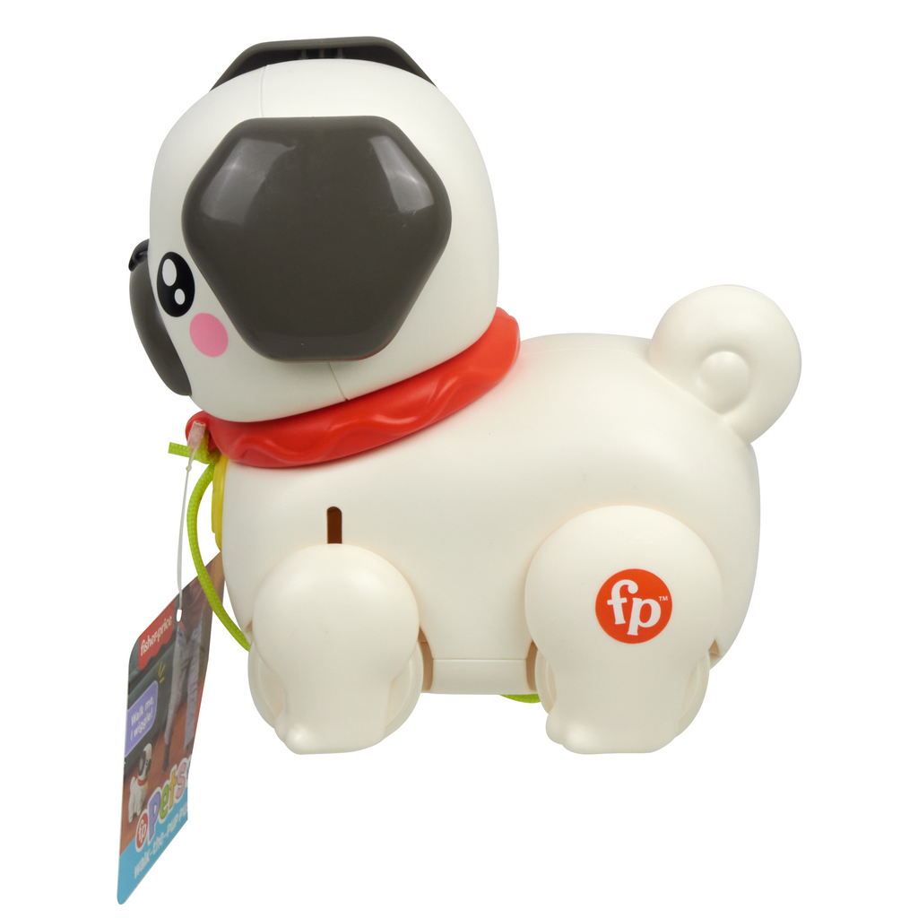 Fisher-Price Pets Συρόμενο Σκυλάκι Pug (HTW94)