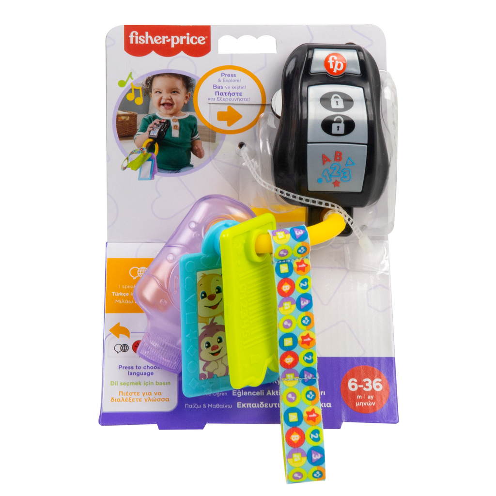 Fisher Price Laugh & Learn Εκπαιδευτικά Κλειδάκια (HWY40) Για 6+ Μηνών