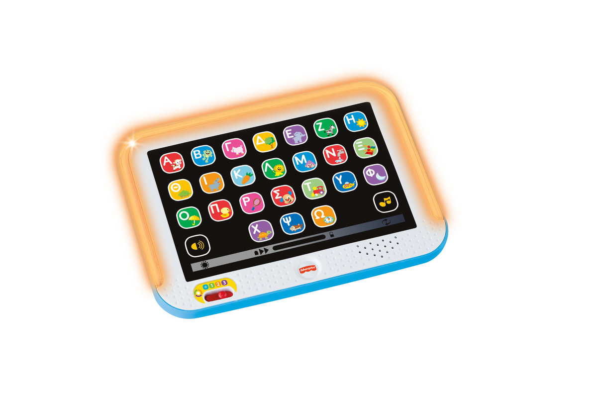 Fisher Price Laugh & Learn Εκπαιδευτικό Tablet-Blue (HXB90) Για 1+ Έτους