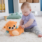 Fisher Price Βίδρα Με Κίνηση και Μαλακό Βιβλιαράκι (HXG96) Για 0+