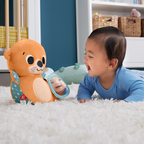 Fisher Price Βίδρα Με Κίνηση και Μαλακό Βιβλιαράκι (HXG96) Για 0+
