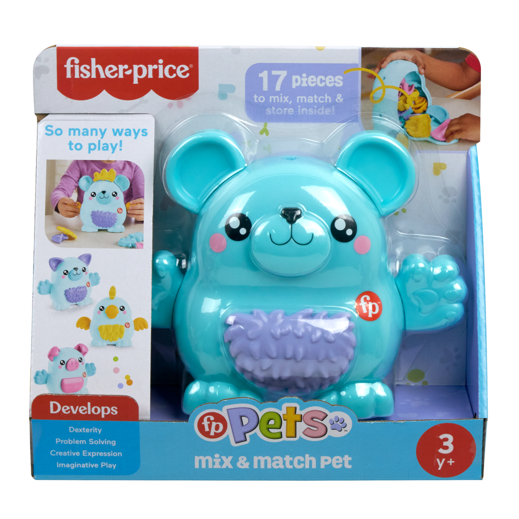 Ζωάκι Mix & Match Fisher-Price Pets - HXP18 Για 3+ Ετών