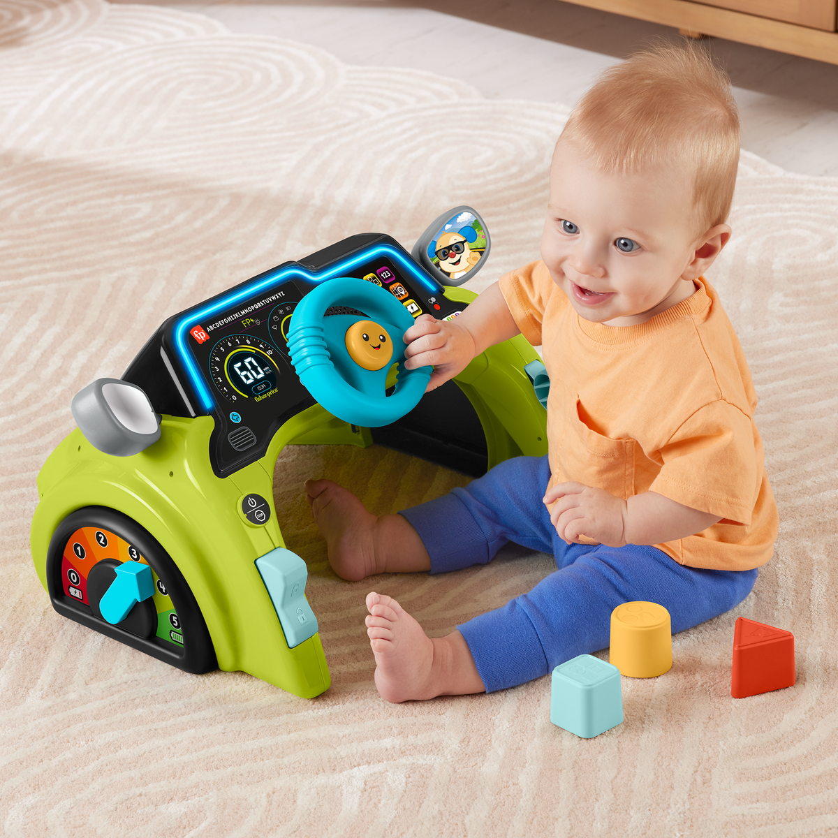 Fisher Price Laugh & Learn Εκπαιδευτικό Αυτοκίνητο (HYR91) Για 6+ Μηνών