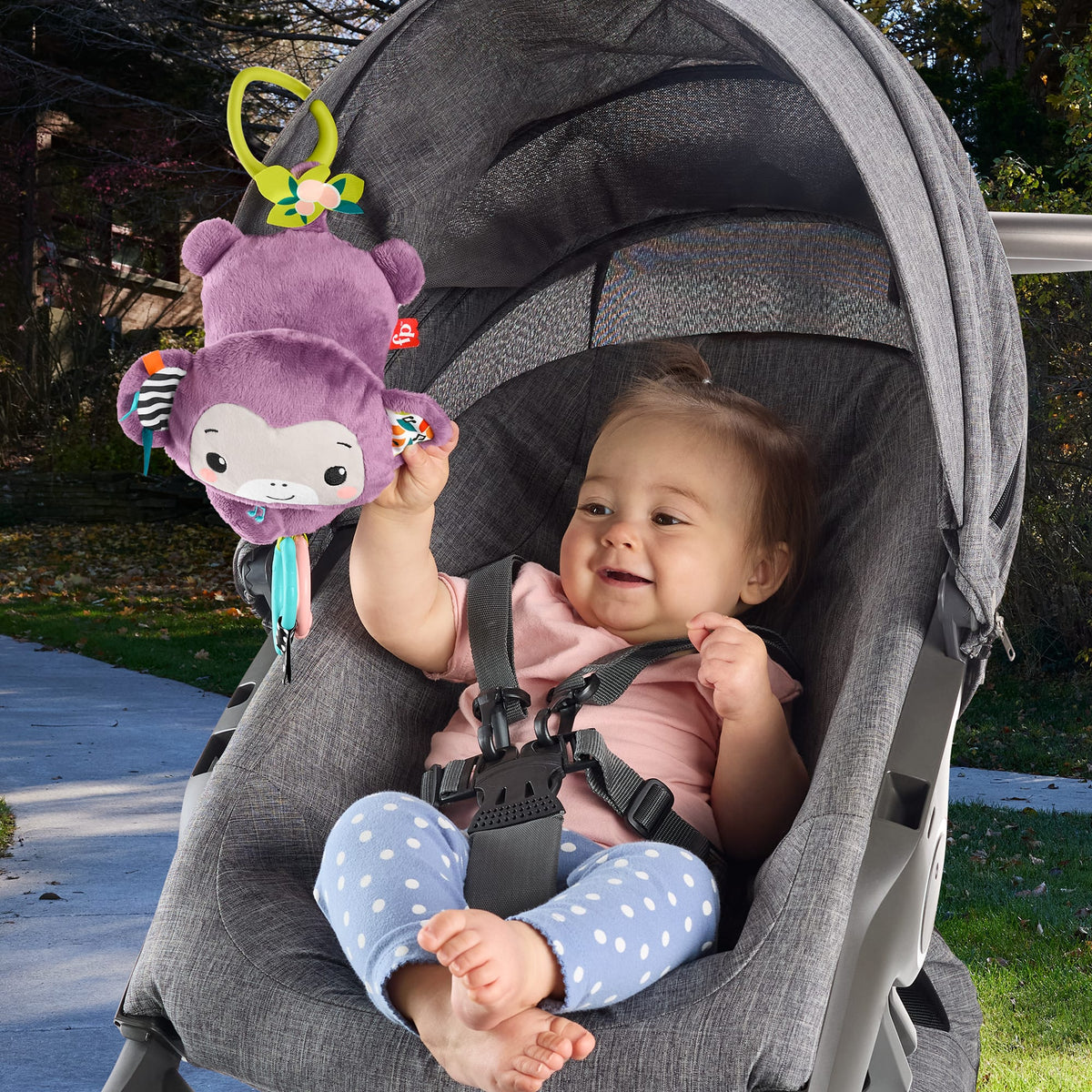 Fisher Price Κρεμαστό Μαϊμουδάκι Με Μουσική (JFF02) Για 0+