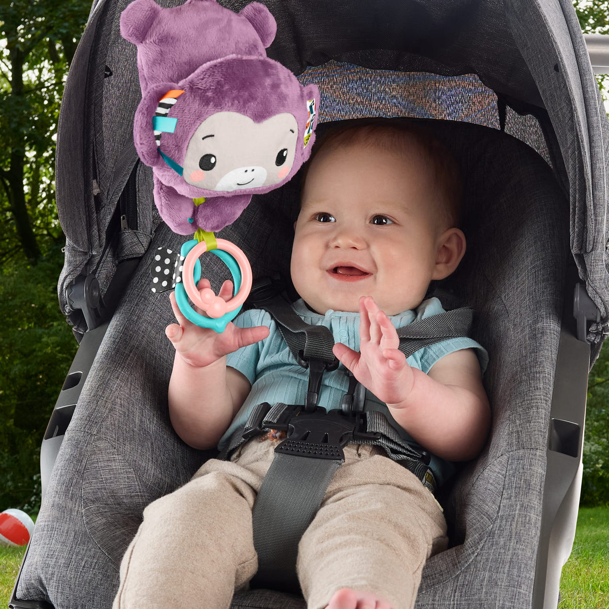 Fisher Price Κρεμαστό Μαϊμουδάκι Με Μουσική (JFF02) Για 0+