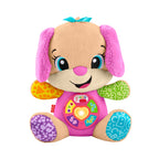 Fisher Price Laugh & Learn Εκπαιδευτικό Σκυλάκι Smart Stages Ροζ (JFD34) Για 6+ Μηνών