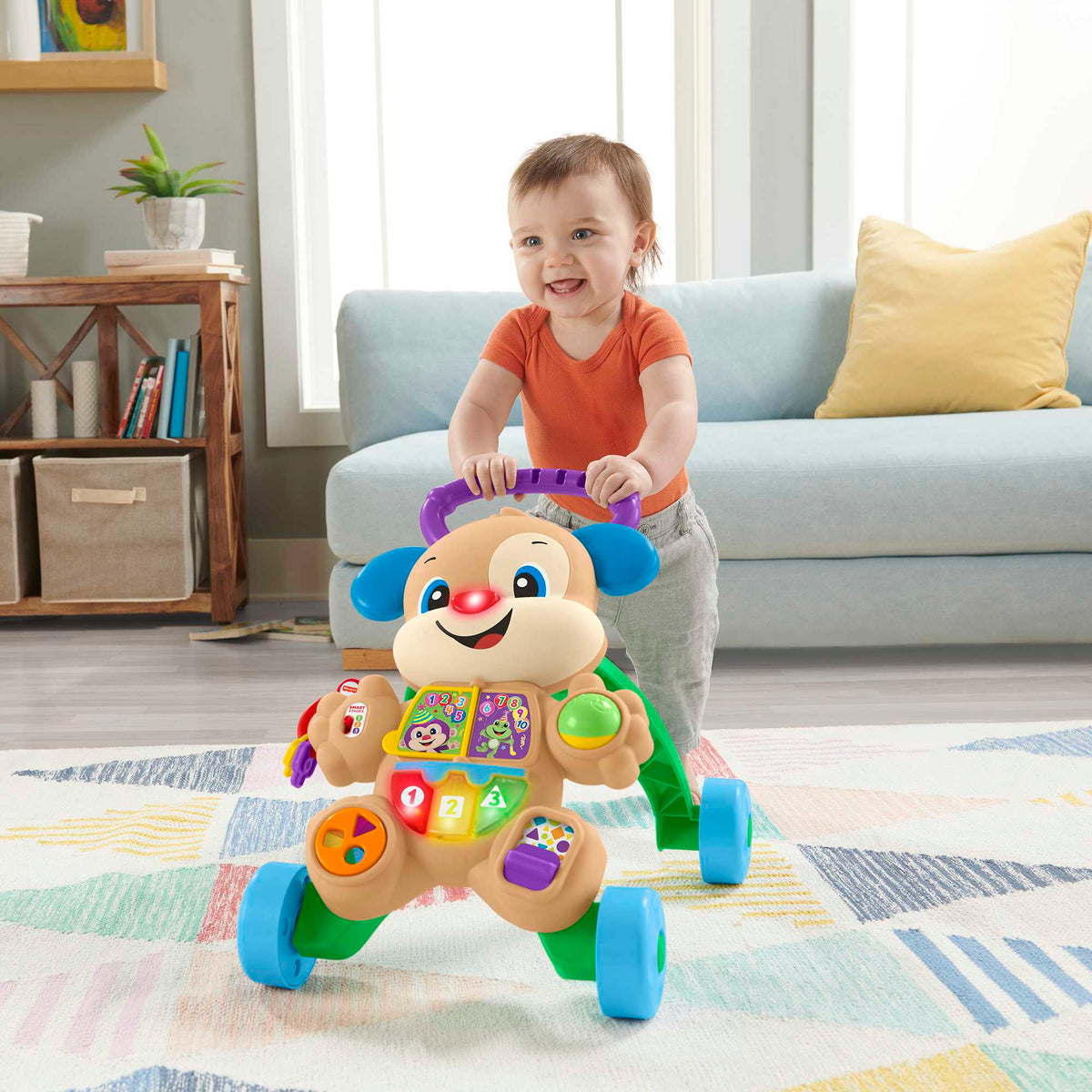 Fisher Price Laugh & Learn Εκπαιδευτική Στράτα Σκυλάκι Smart Stages (FTC66)