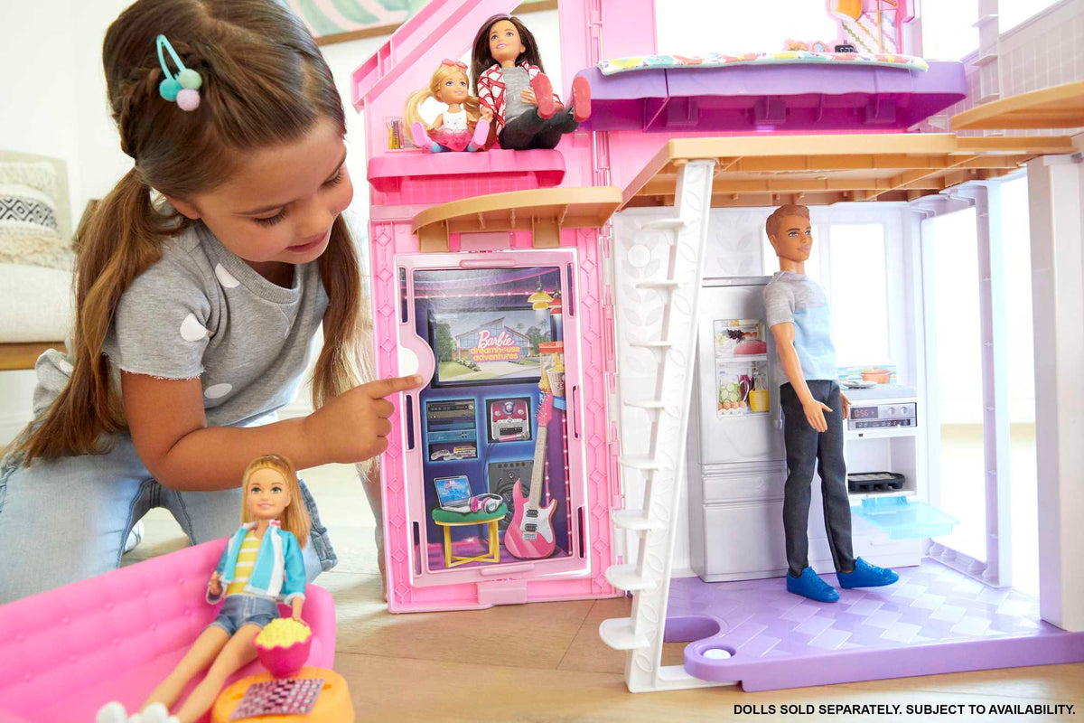 Barbie® Malibu Σπίτι Σετ Παιχνιδιού (FXG57)