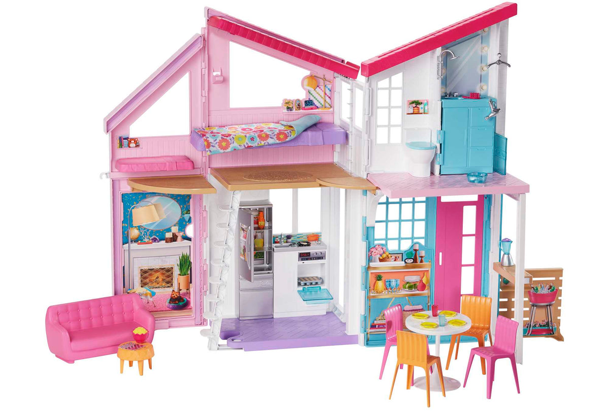 Barbie® Malibu Σπίτι Σετ Παιχνιδιού (FXG57)