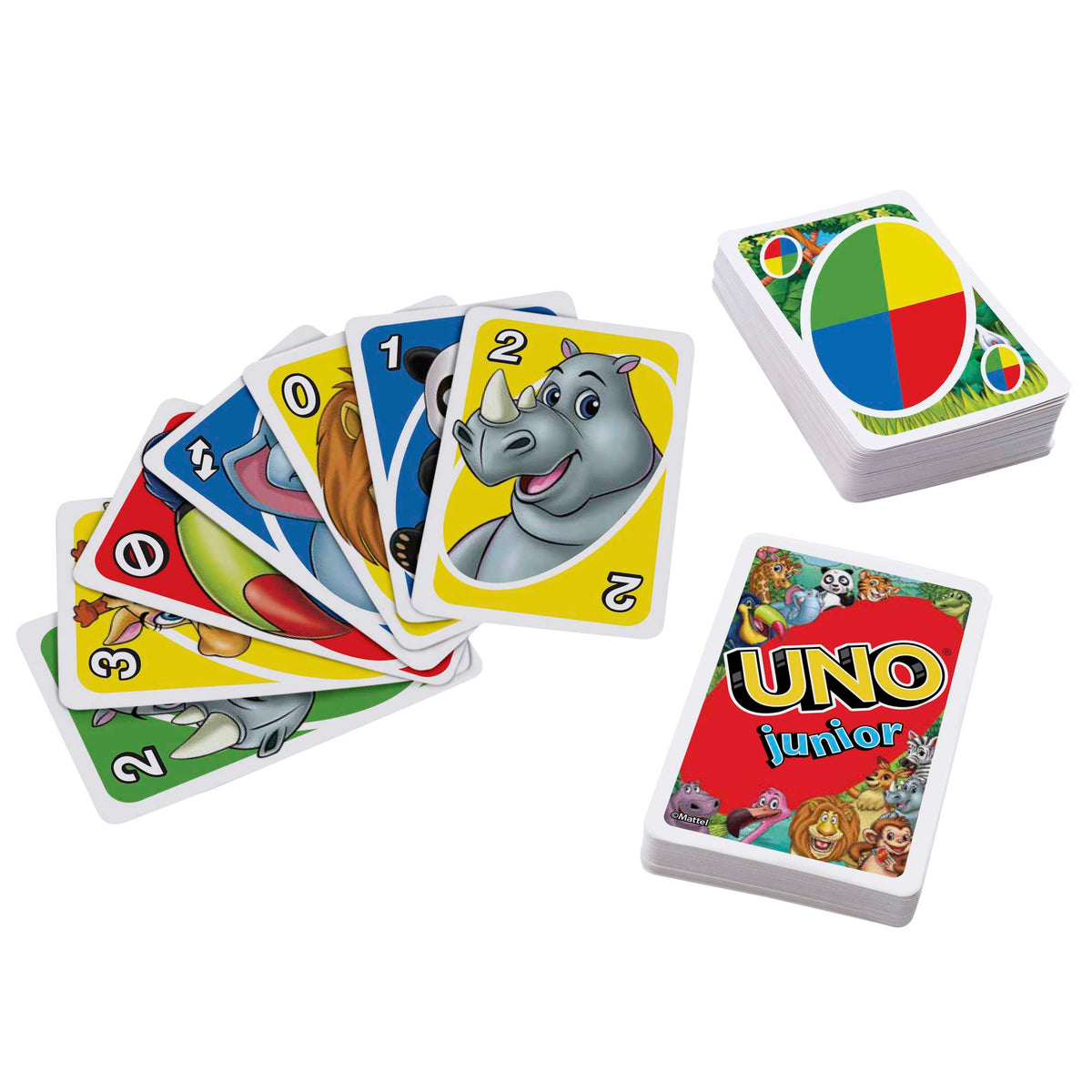UNO Junior για 2-4 Παίκτες 3+ Ετών