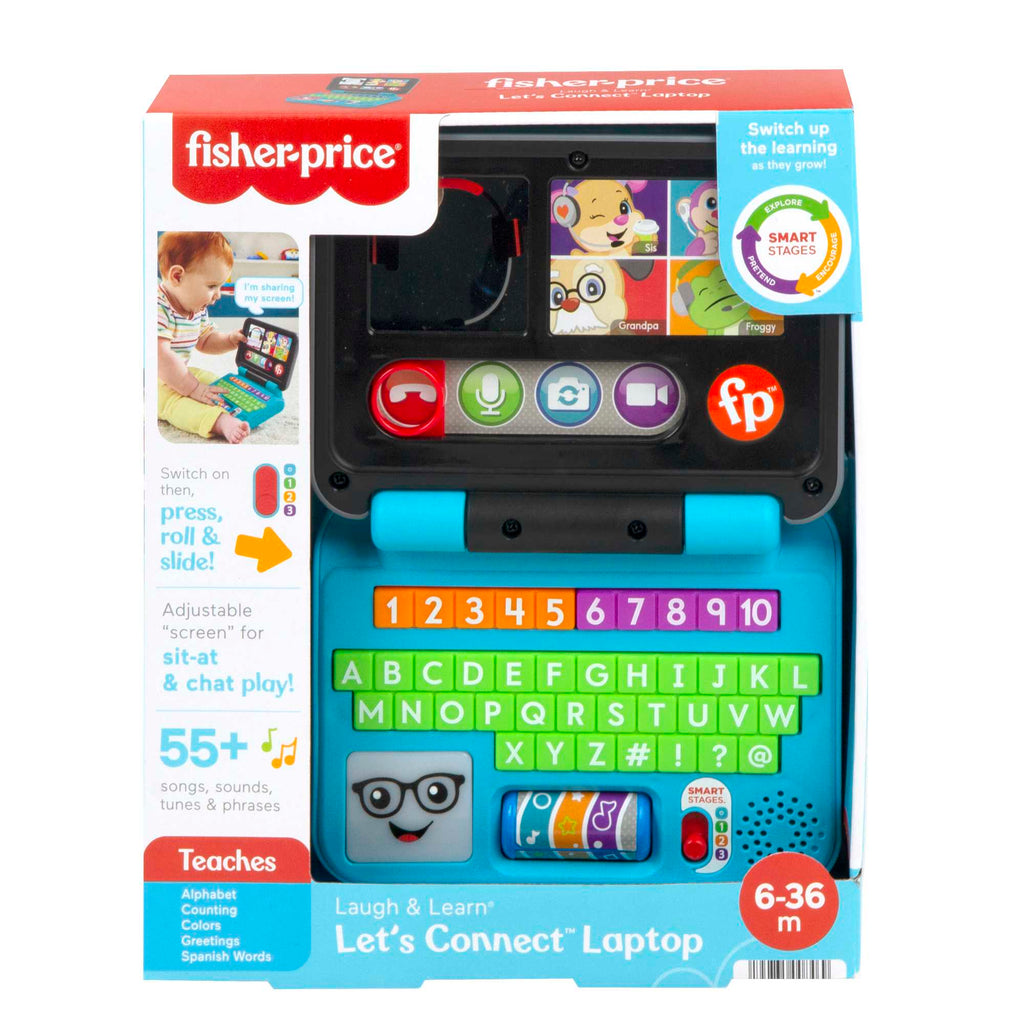 Fisher Price Laugh & Learn Εκπαιδευτικό Laptop (HGX01)