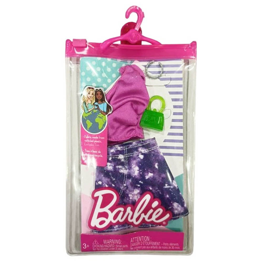 Mattel Barbie Σύνολα – Φούστα & Μπλούζα Με Αξεσουάρ (GWD96 / HJT19)