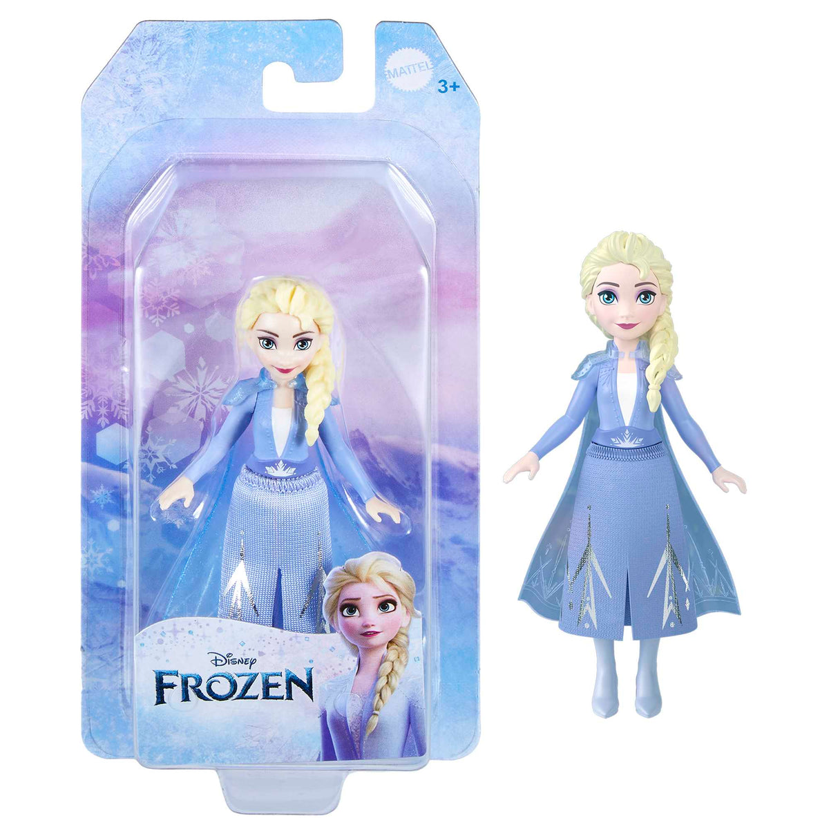 Mattel Frozen Μίνι Κούκλες Έλσα 9 εκ. HPL56 / HLW98