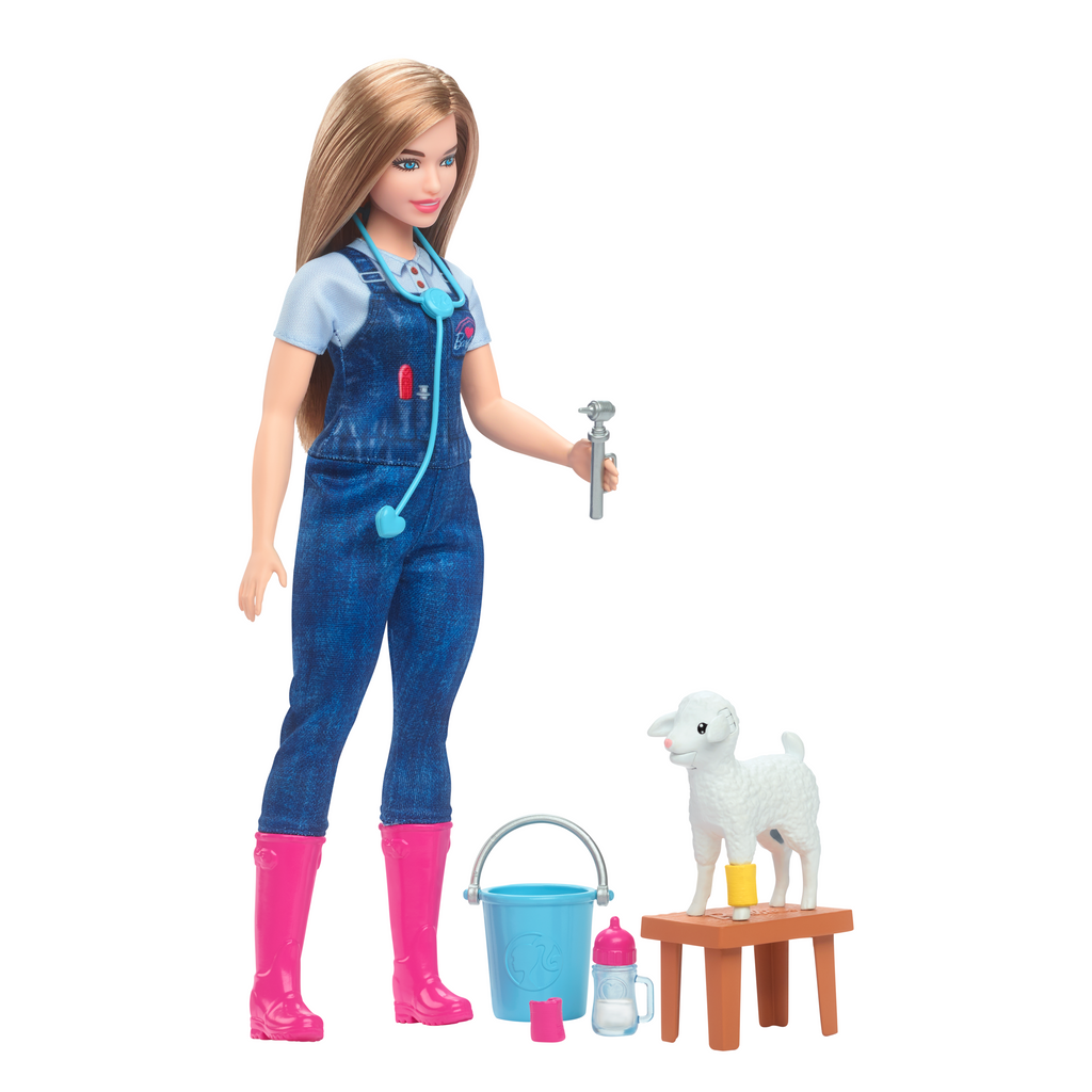 Mattel Barbie Κτηνίατρος Φάρμας 65th Anniversary (HRG42)