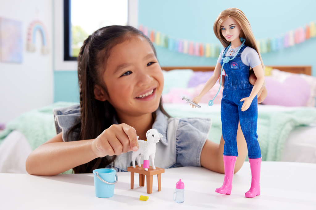 Mattel Barbie Κτηνίατρος Φάρμας 65th Anniversary (HRG42)