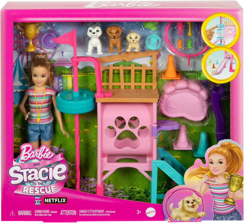 Barbie and Stacie to the Rescue™ Stacie στη Διάσωση - Εκπαίδευση Κουταβιών (HRM10)