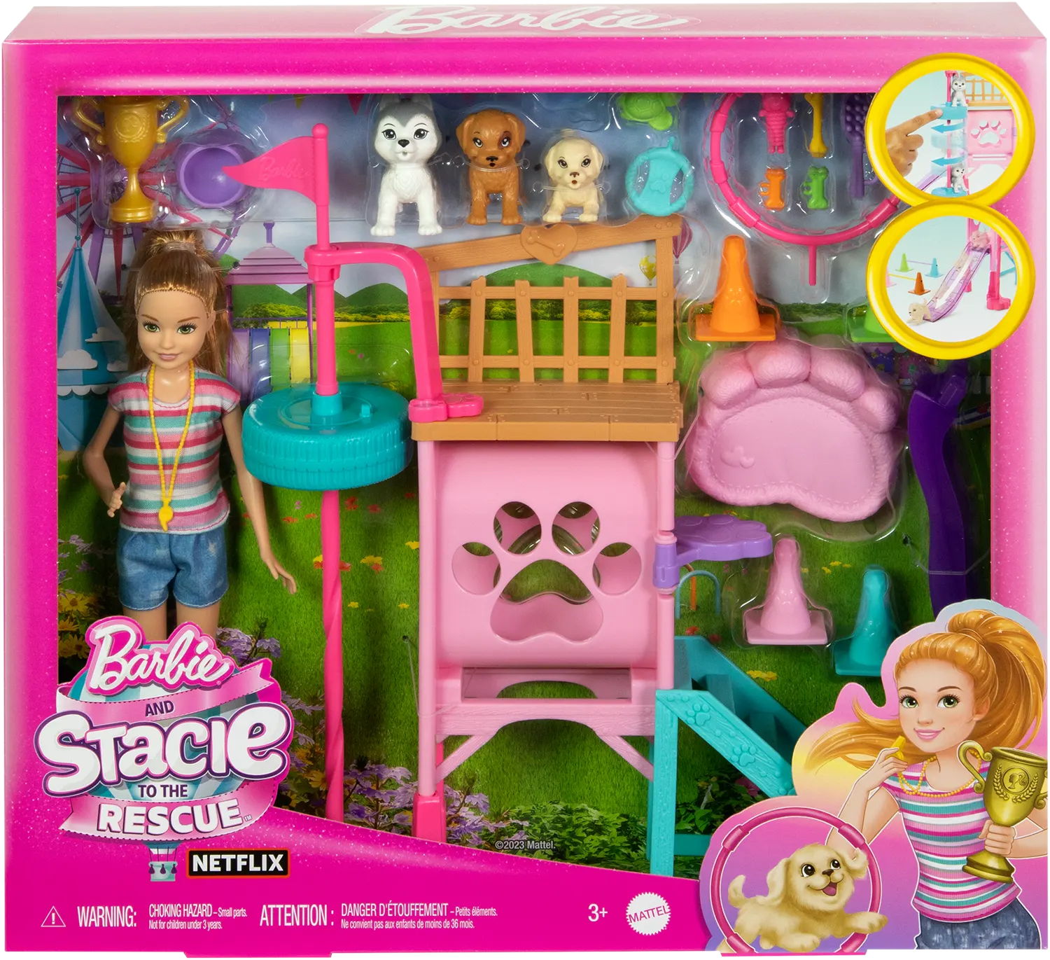 Barbie and Stacie to the Rescue™ Stacie στη Διάσωση - Εκπαίδευση Κουταβιών (HRM10)