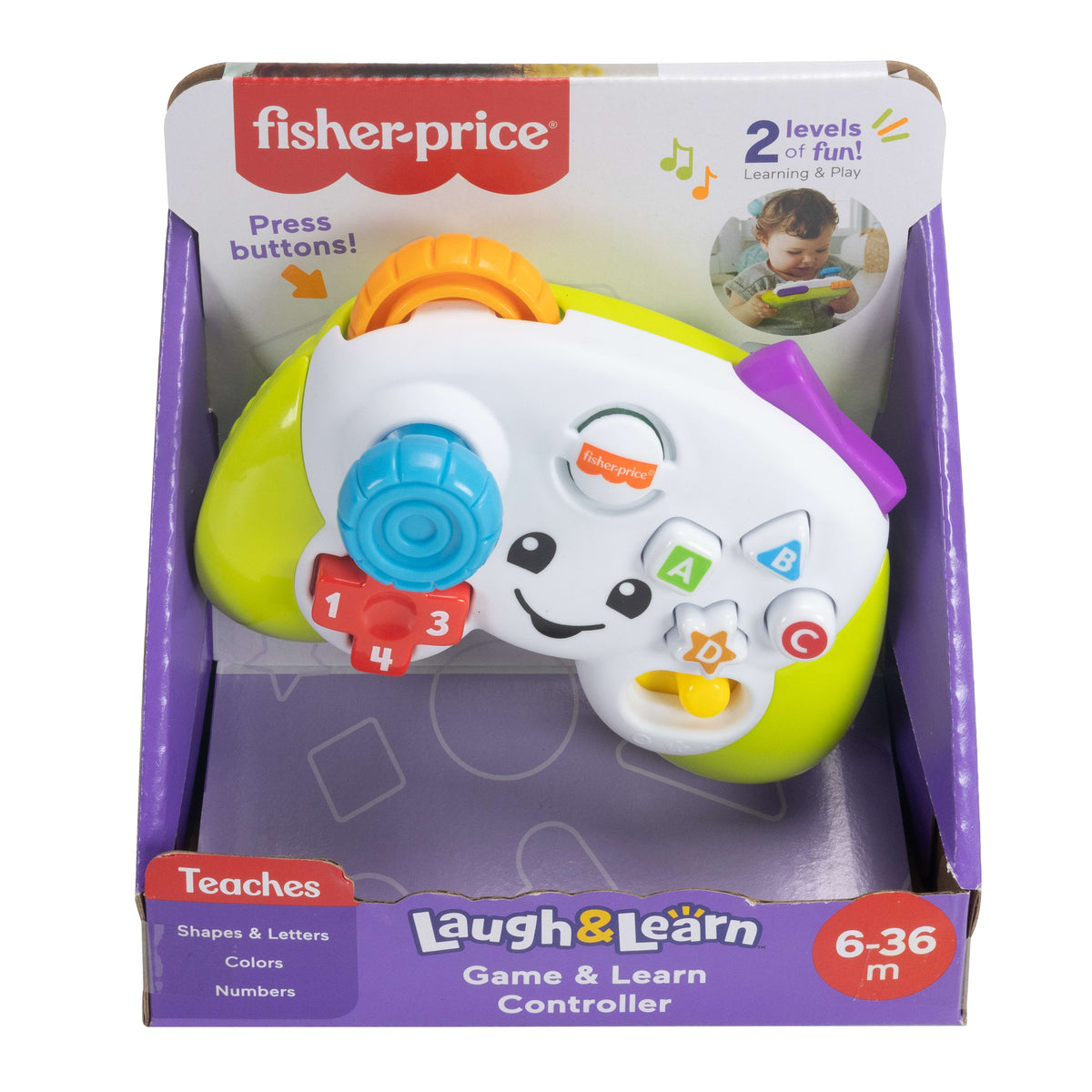 Fisher Price Εκπαιδευτικό Χειριστήριο (HXB65) Για 6+ Μηνών