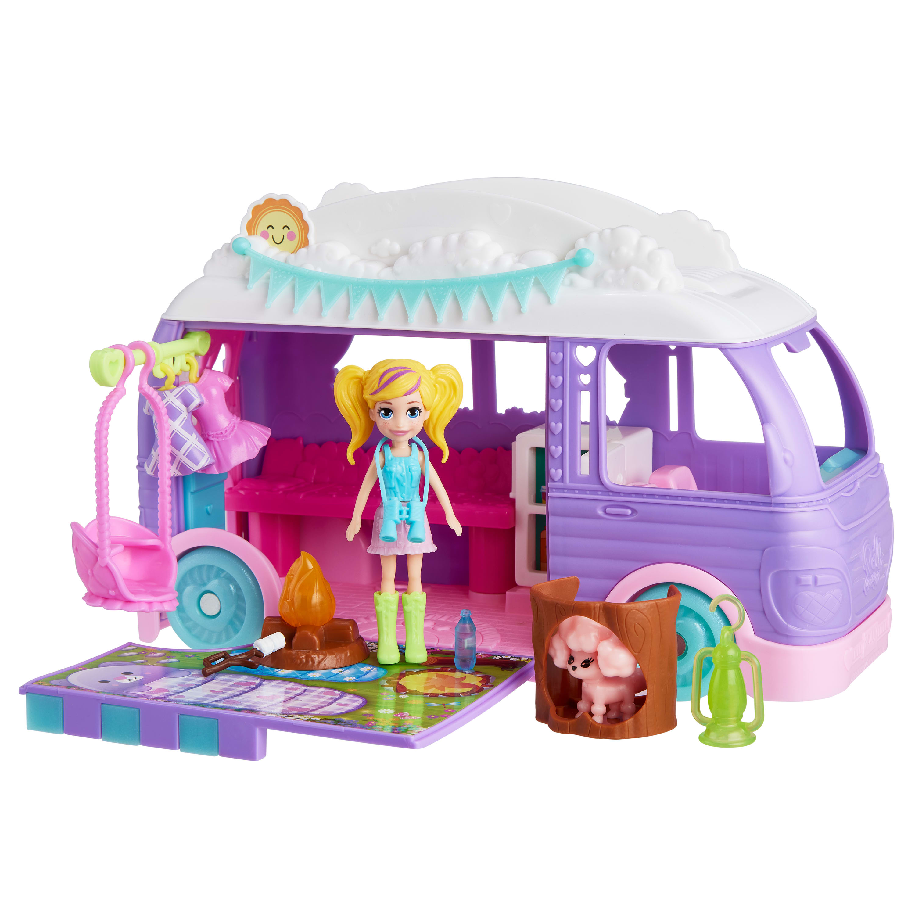 Polly Pocket Polly Τροχόσπιτο (JCC32)