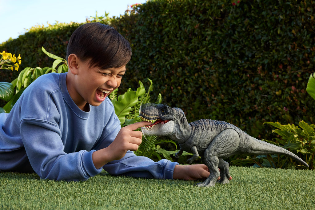 Jurassic World Rebirth T-Rex Με Επαναλαμβανόμενο Δάγκωμα Και Ήχους (JCH02)